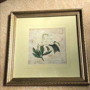 Square Framed Flower